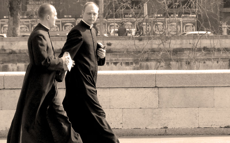 Priests in Rome