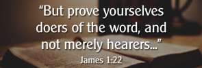 James 1:22