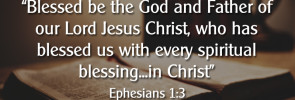 Ephesians 1:3