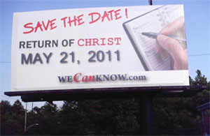Return of Christ billboard