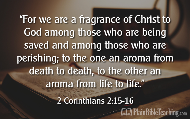 2 Corinthians 2:15-16