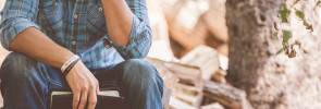 Thinking young man