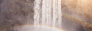 Man Under Rainbow