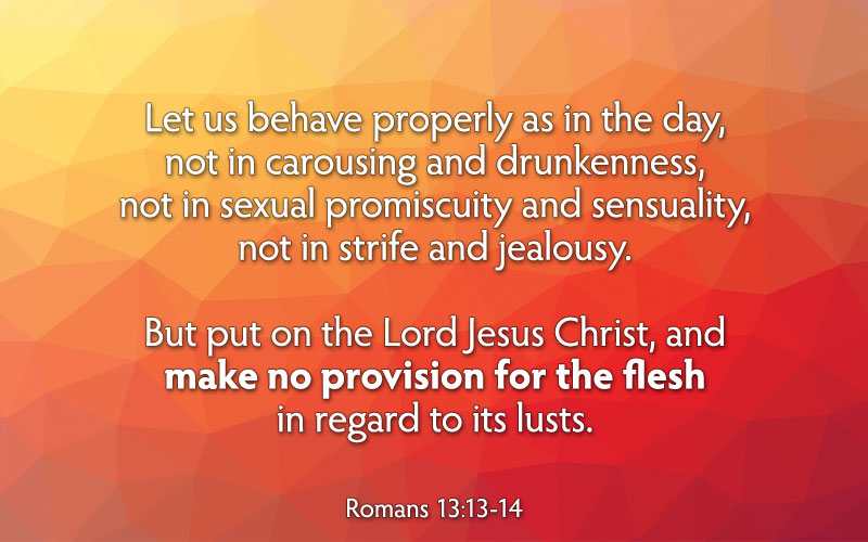 Romans 13:13-14