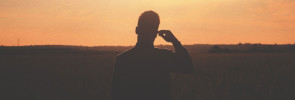 Young man thinking