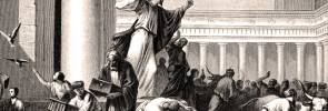 Jesus and the moneychangers