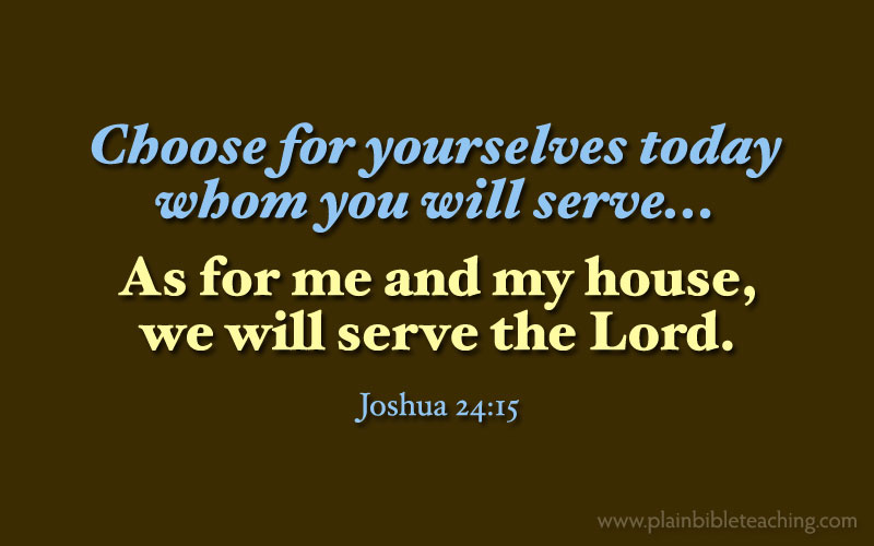 Joshua 24:15