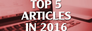 Top 5 Articles in 2016
