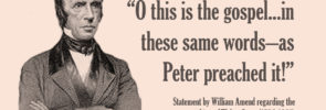Walter Scott – The gospel as Peter preached it