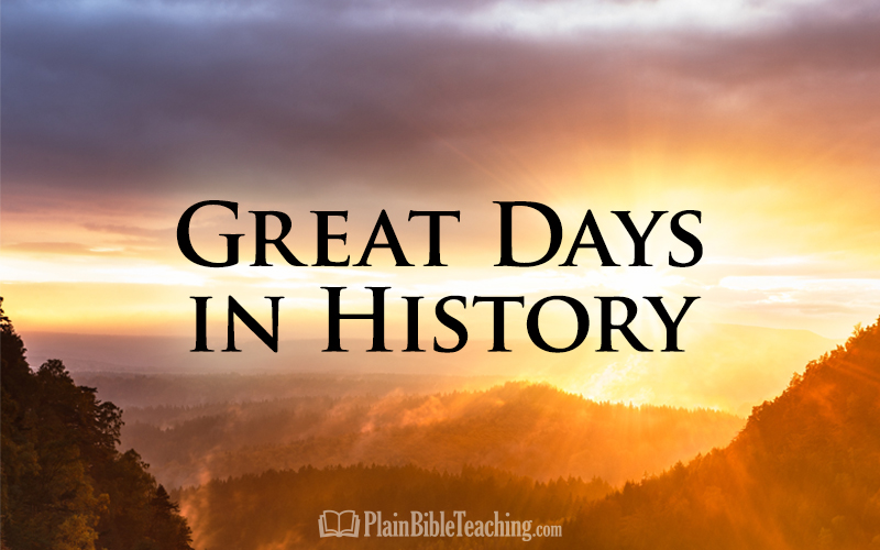 Great Days in History