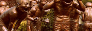 Laughing Statues