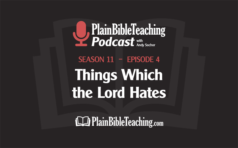 Things Which the Lord Hates (Season 11, Episode 4)