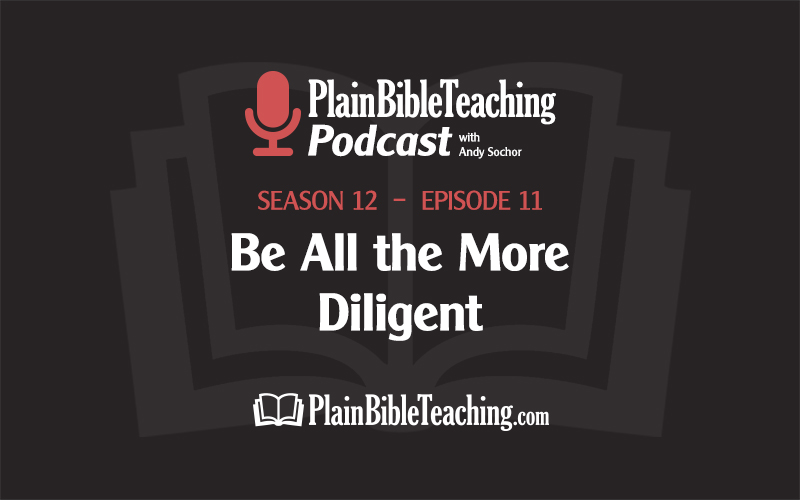 Be All the More Diligent (Season 12, Episode 11)