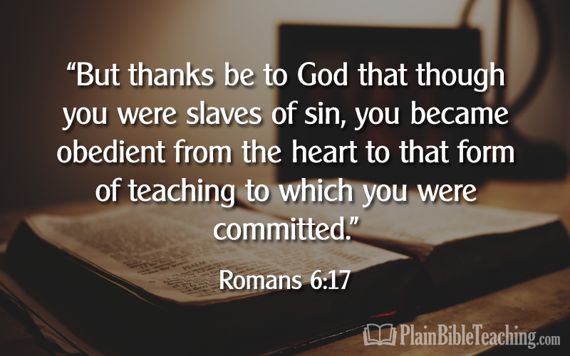 Romans 6:17