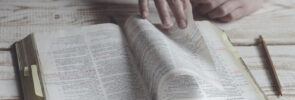 Open Bible, Turning Page