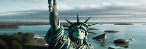 Statue of Liberty Fallen