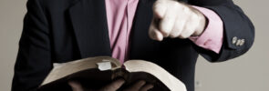 Preacher pointing