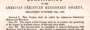 American Christian Missionary Society